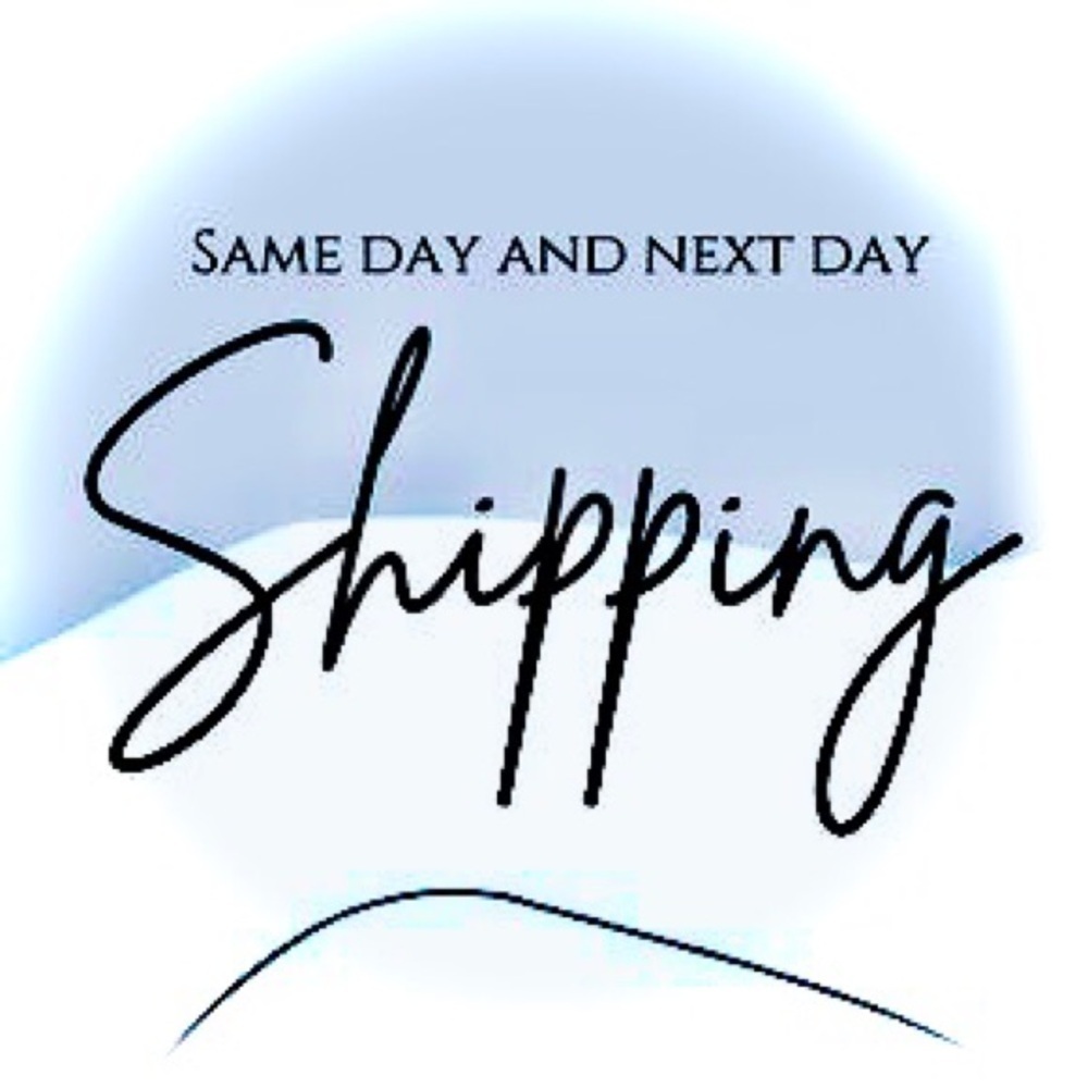 Orders by 1 pm will ship same day, orders after 1 pm will ship next day